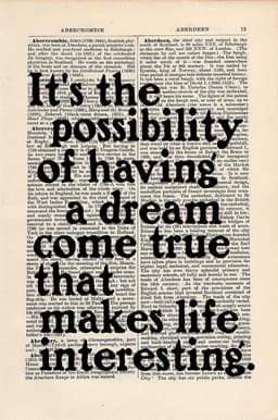 Possibility of a Dream